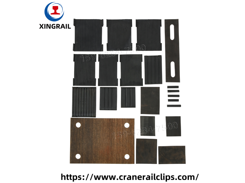 XINGRAIL L2 Непрерывный стальной композитный рельсовый резиновый коврик (7)