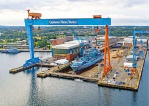 Shipbuilding Yards Rail Systems for Massive Gantry Cranes
